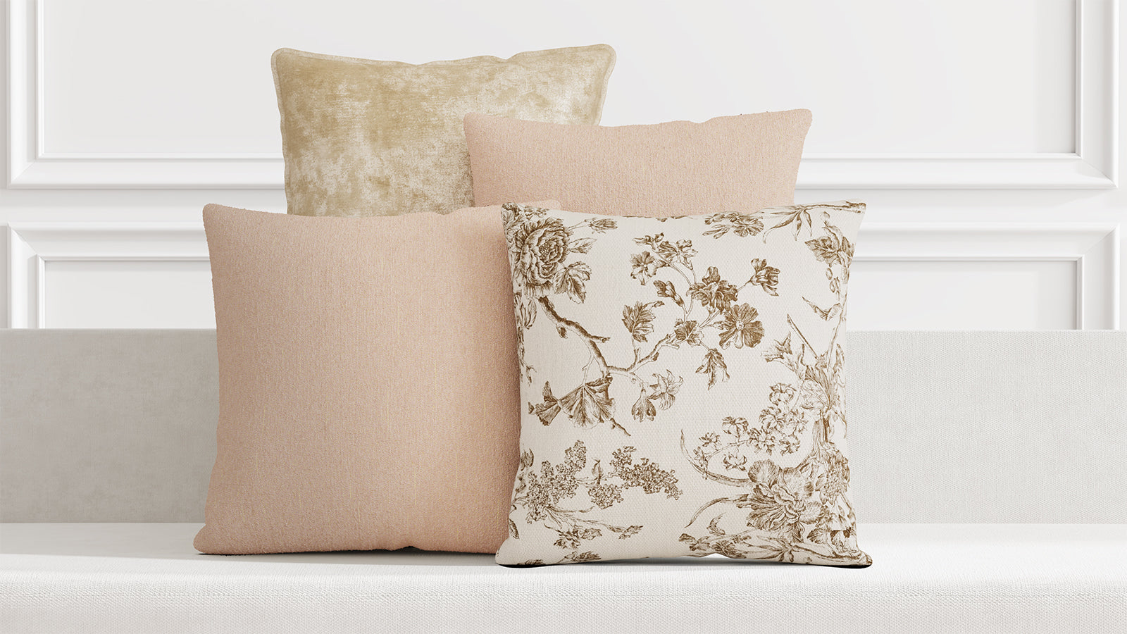 KKL Blossom Grace Throw Pillows