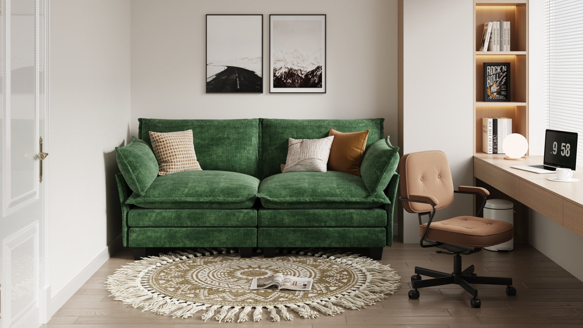 LITTLE PANDA 3 Seats V Shape Modular Sofa