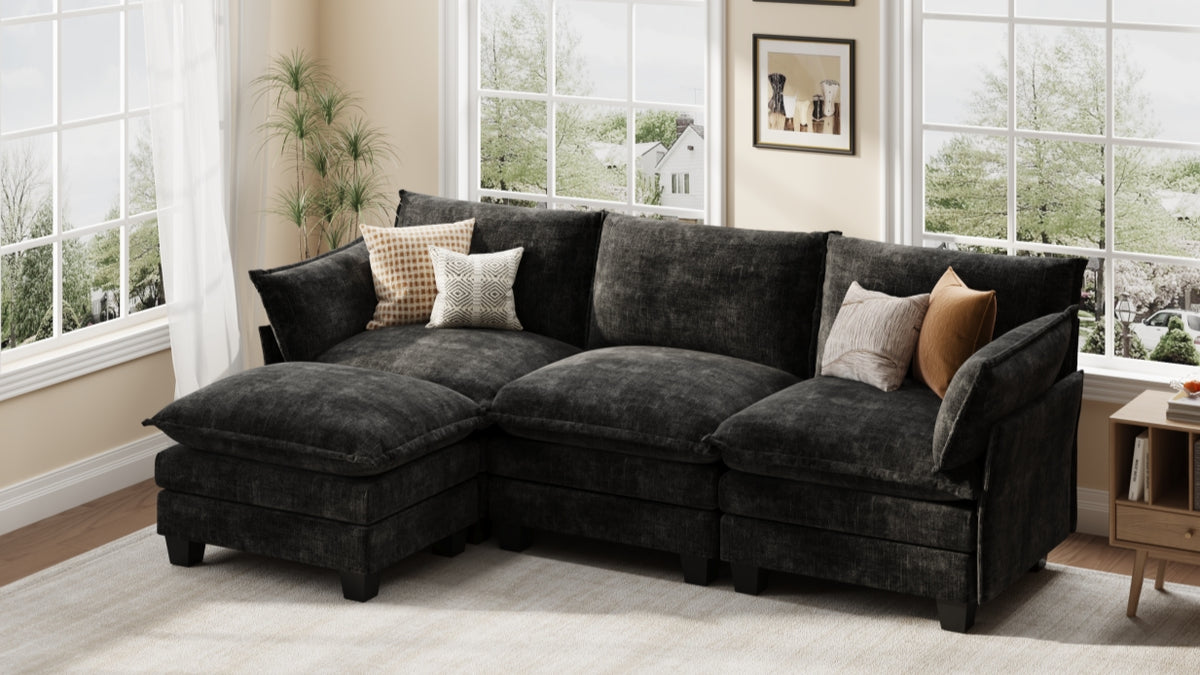LITTLE PANDA 3 Seats V Shape Modular Sofa