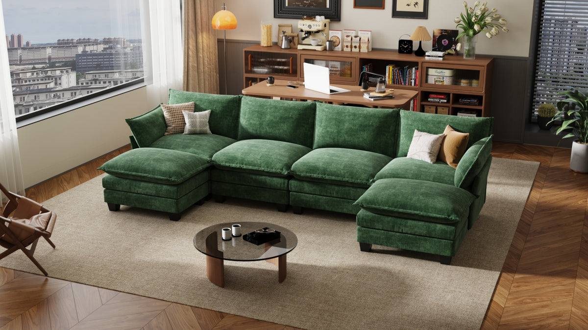 LITTLE PANDA 3 Seats V Shape Modular Sofa