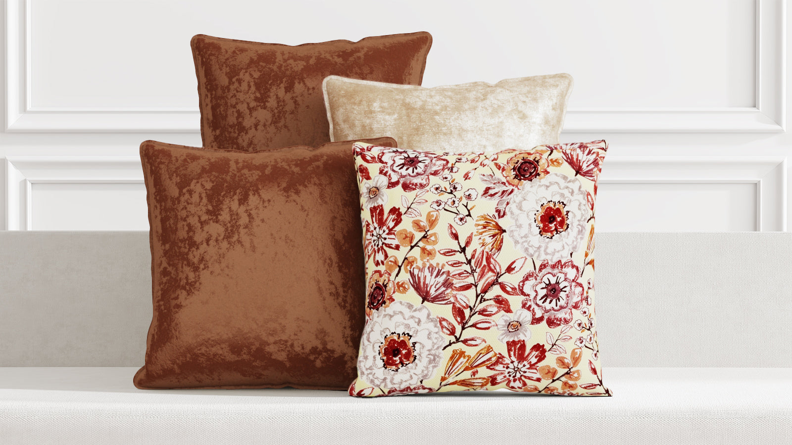 KKL Golden Hour Throw Pillows