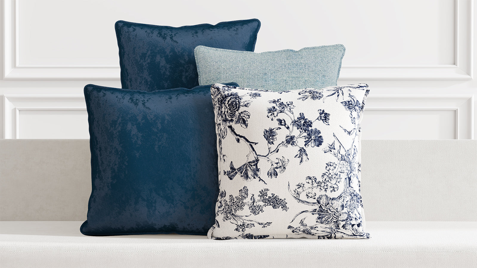 KKL combination throw pillows