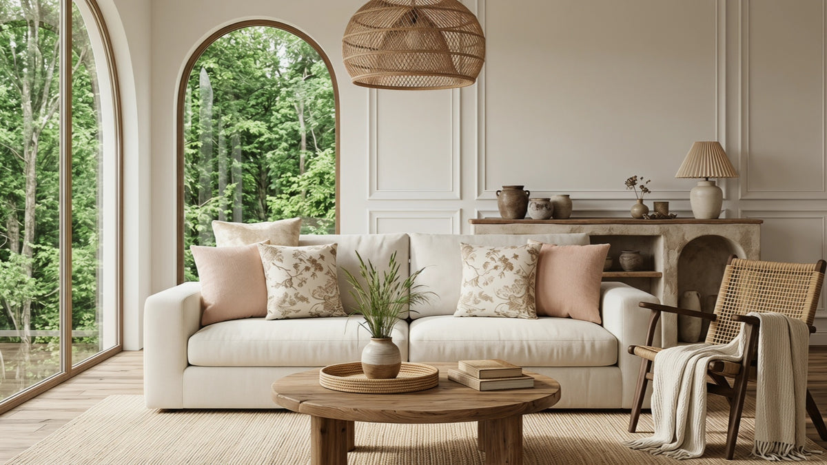 KKL Blossom Grace Throw Pillows