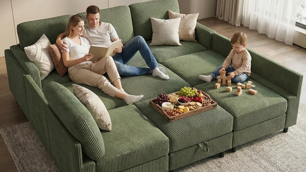 GANDALF 3 Seats Modular Sofa