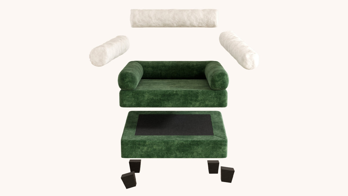 KKL 2-in-1 Removable Base Pet Couch
