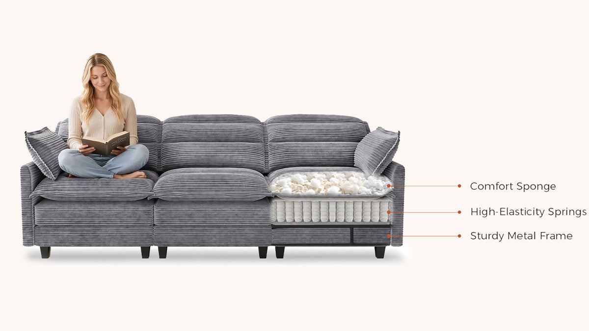 ALEX 6 Seats U Shape Modular Sofa