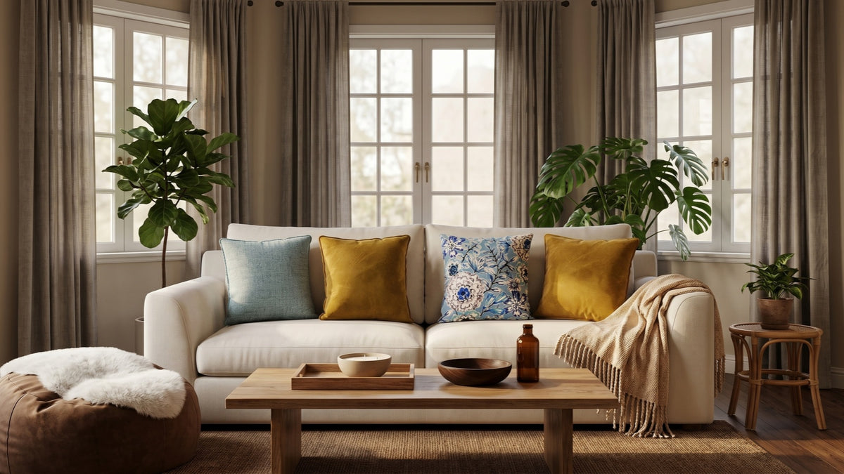KKL Coastal Breeze Throw Pillows