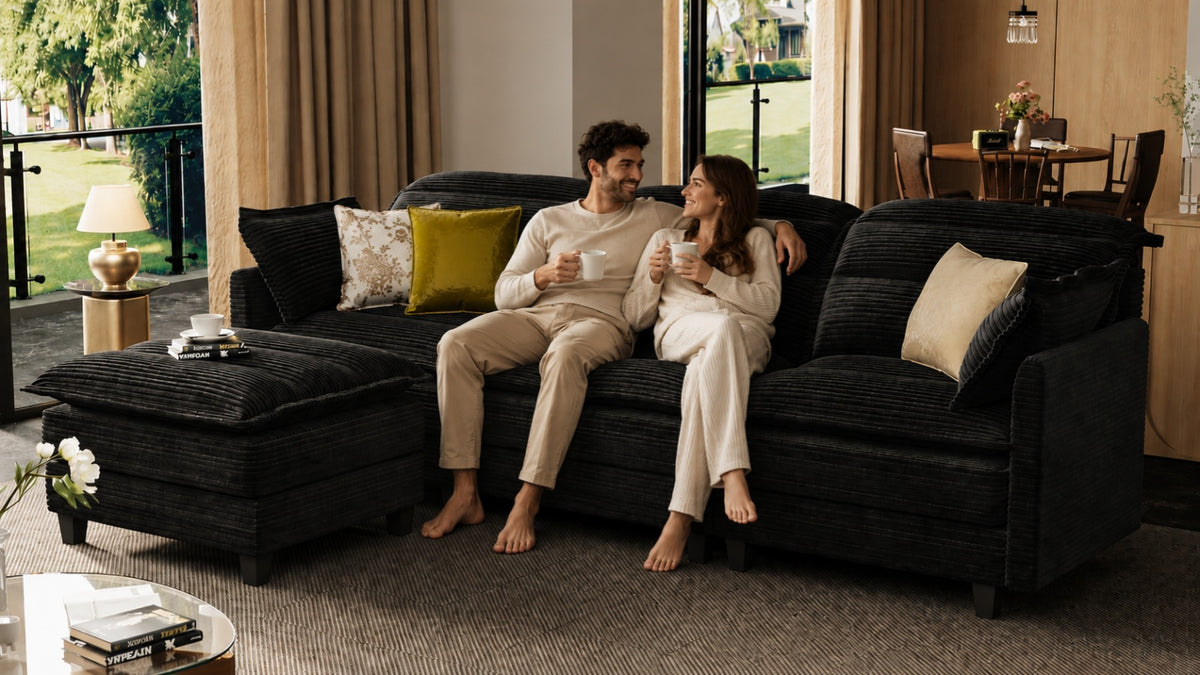 ALEX 6 Seats U Shape Modular Sofa