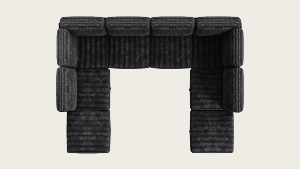 LITTLE HAWAII 4 Seats L Shape Modular Sofa