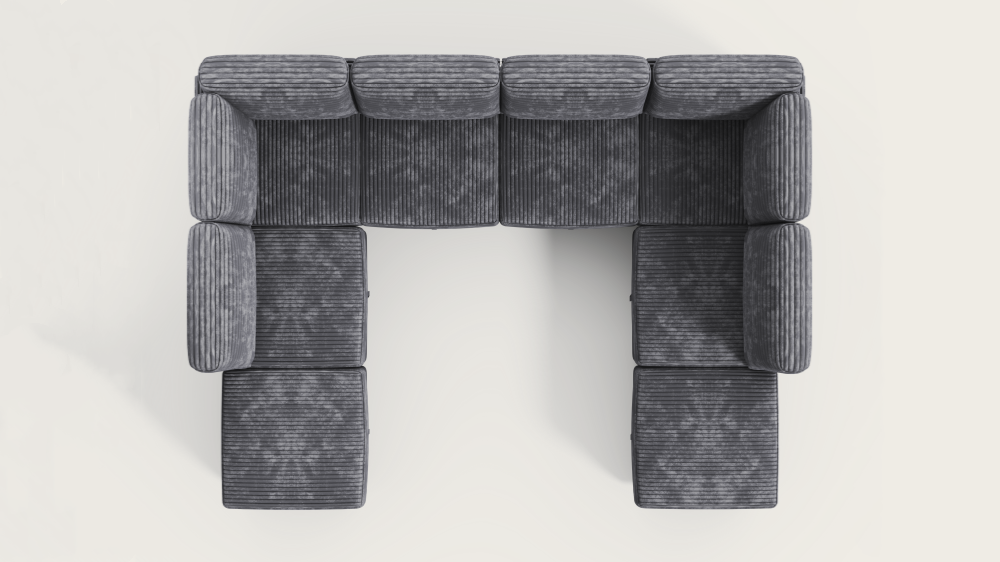 LITTLE HAWAII 4 Seats L Shape Modular Sofa
