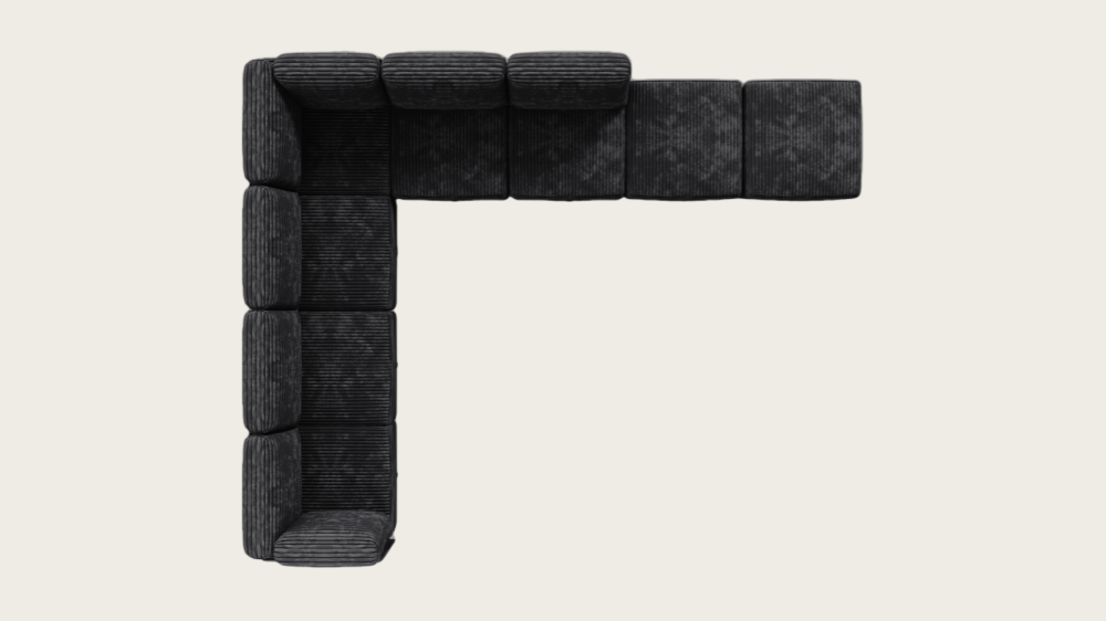 LITTLE HAWAII 4 Seats L Shape Modular Sofa
