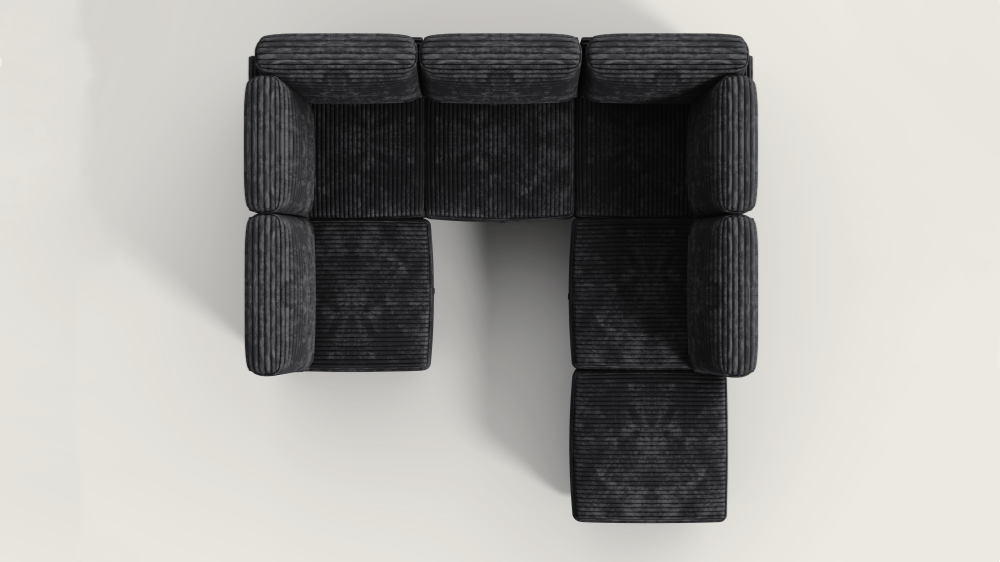 LITTLE HAWAII 4 Seats L Shape Modular Sofa