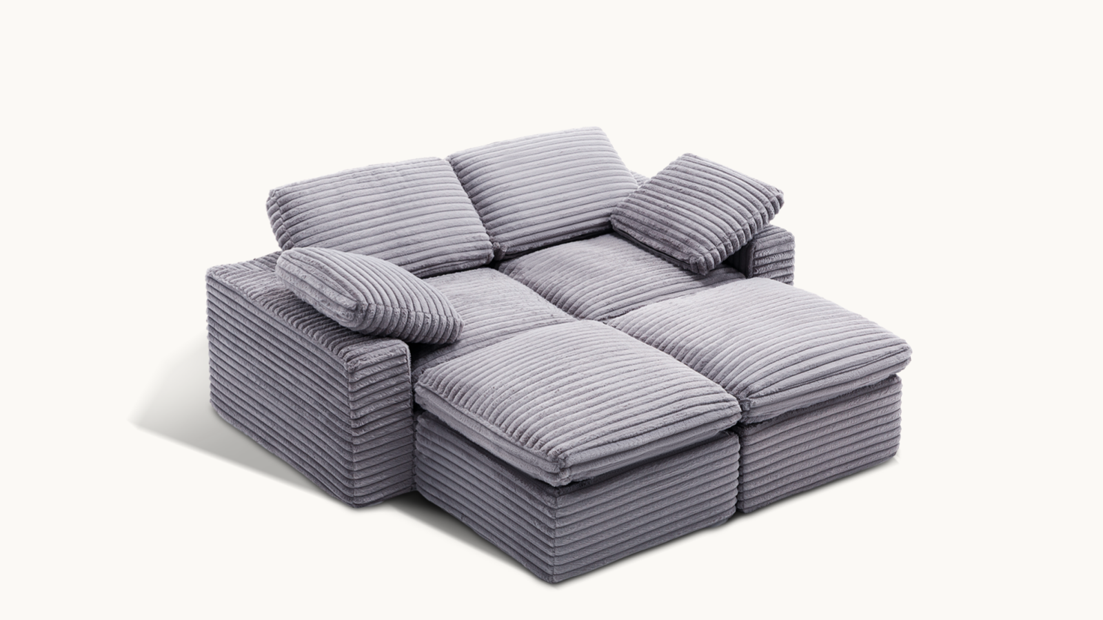 CLOUD 4 Seats Sofa Bed Modular Compressed Sofa