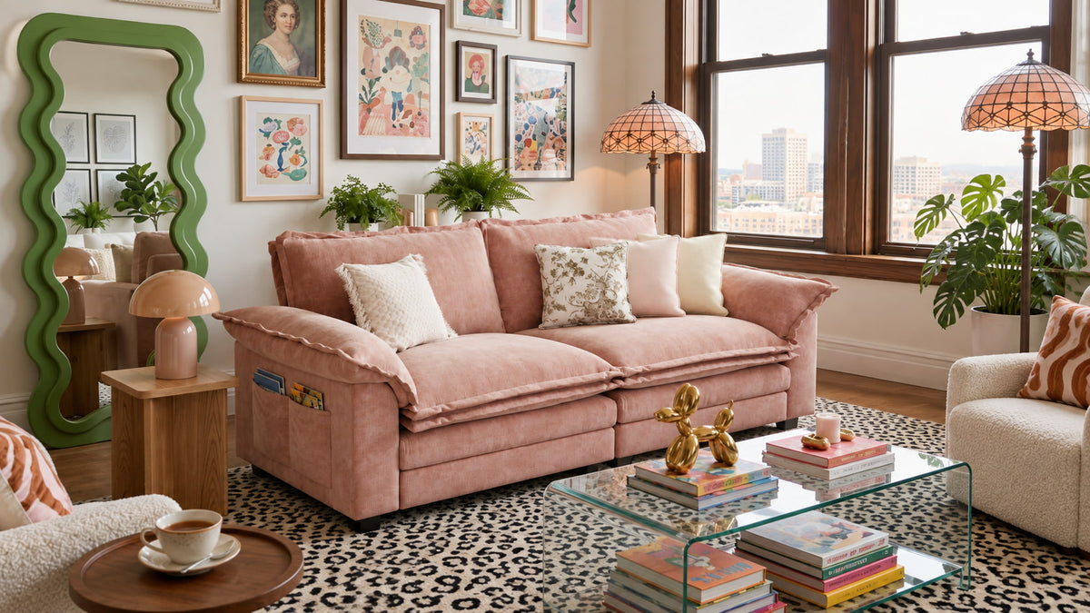 PANDA 2 Seats Modular Sofa
