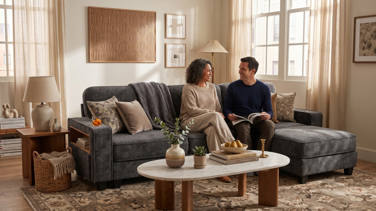 EMMA 6 Seats U Shape Modular Sofa