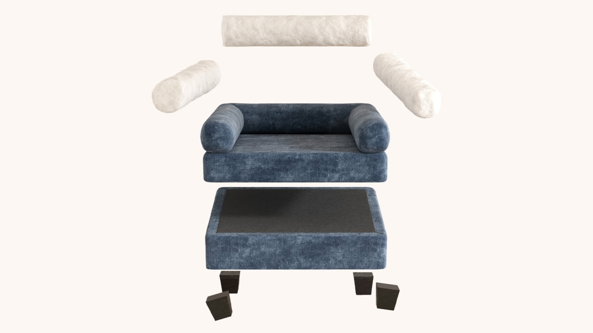 KKL 2-in-1 Removable Base Pet Couch
