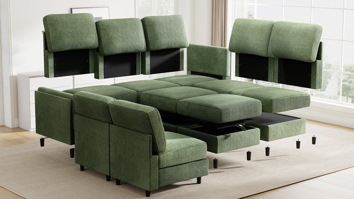 GANDALF 3 Seats Modular Sofa