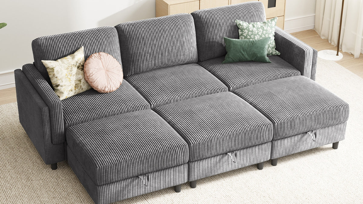 GANDALF 3 Seats Modular Sofa