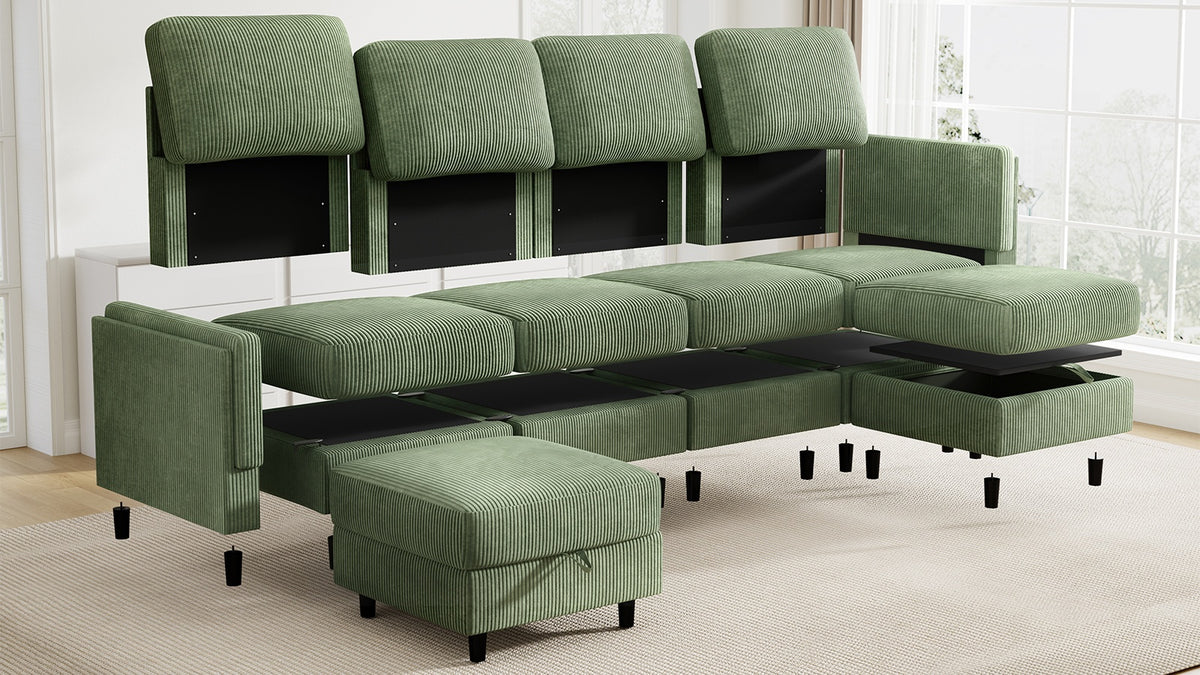 GANDALF 3 Seats Modular Sofa