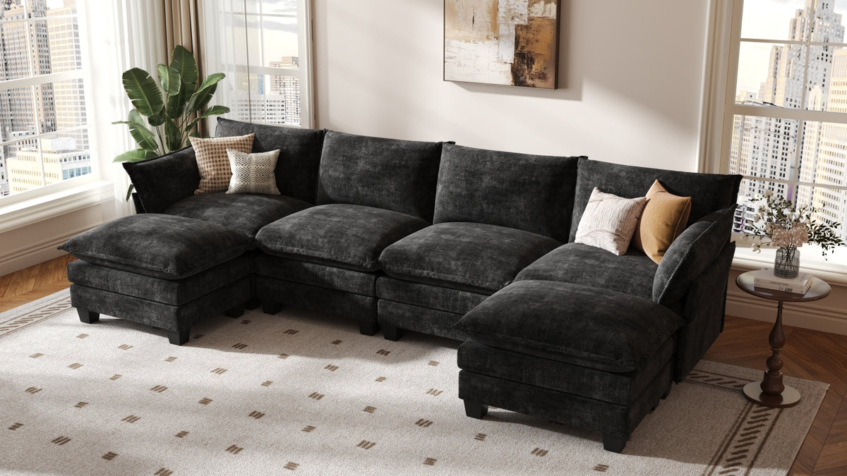 LITTLE PANDA 3 Seats V Shape Modular Sofa