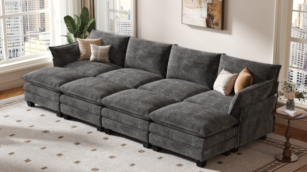 LITTLE PANDA 3 Seats V Shape Modular Sofa
