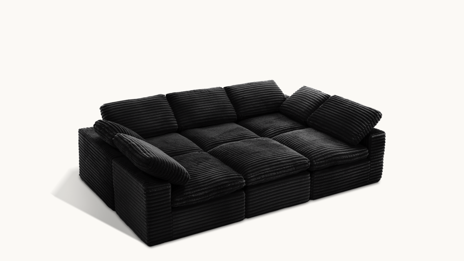 CLOUD 6 Seats Sofa Bed Modular Compressed Sofa