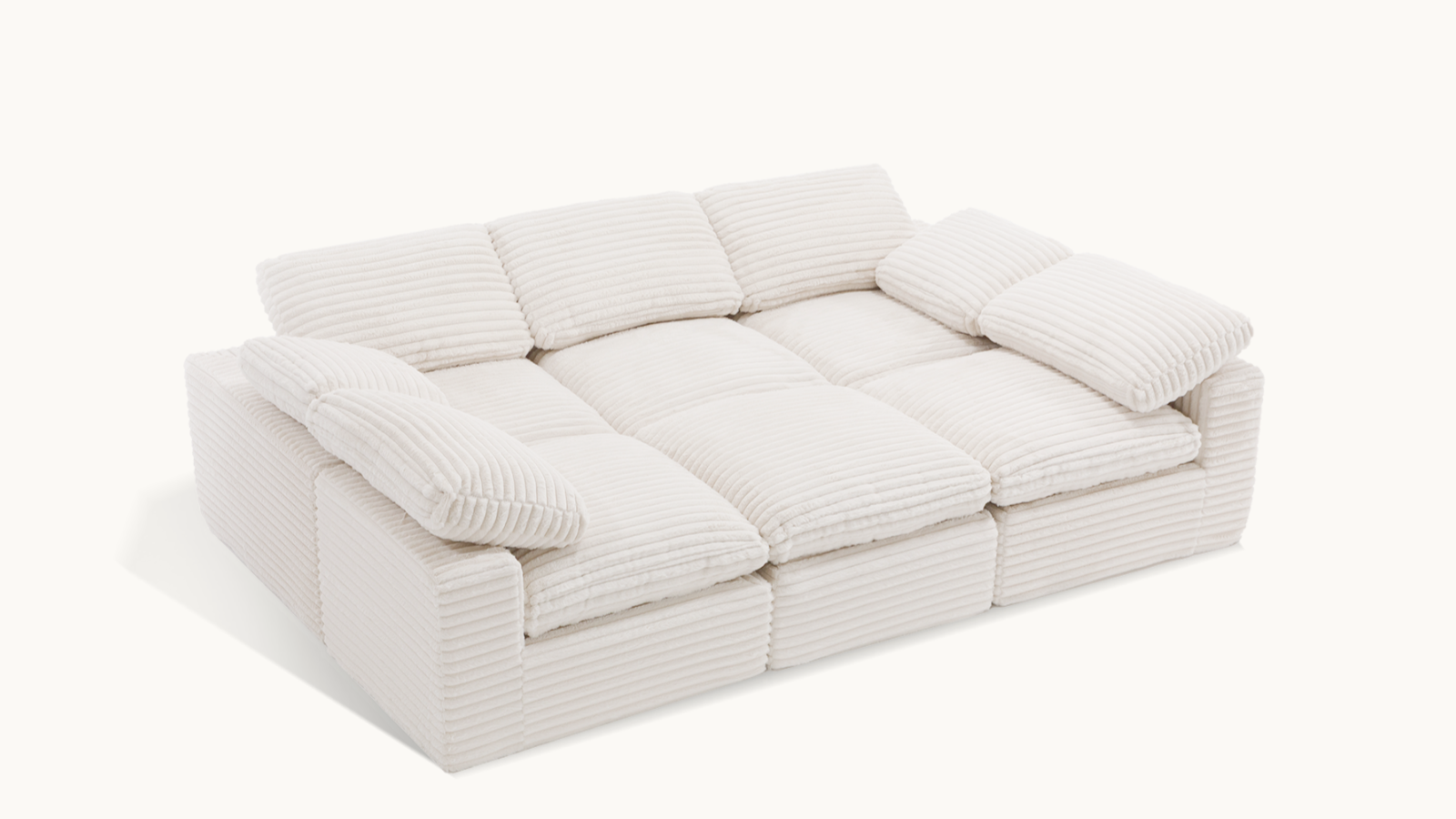 CLOUD 6 Seats Sofa Bed Modular Compressed Sofa