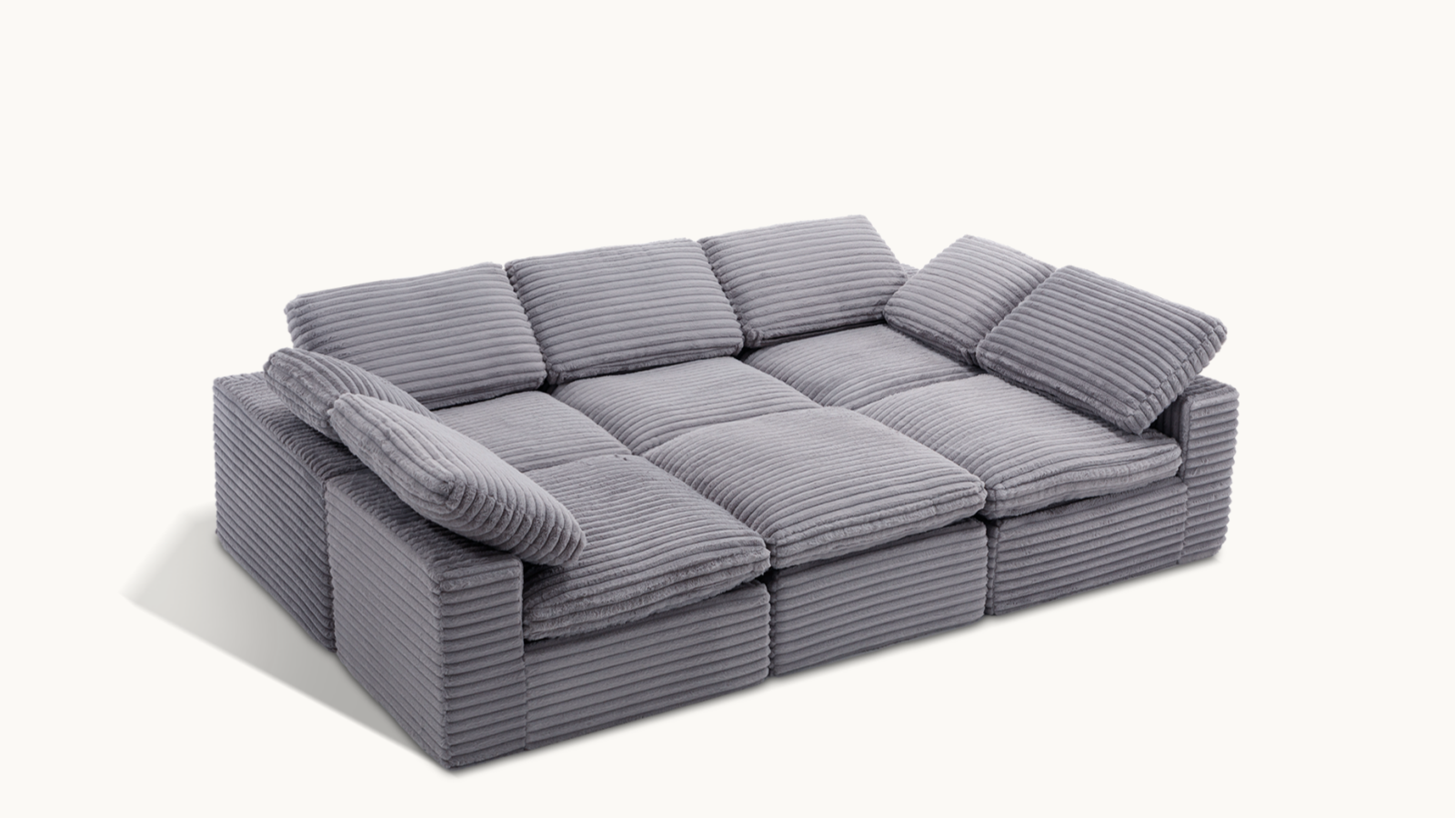 CLOUD 6 Seats Sofa Bed Modular Compressed Sofa