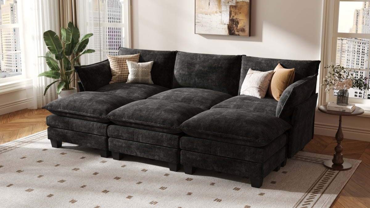 LITTLE PANDA 3 Seats V Shape Modular Sofa