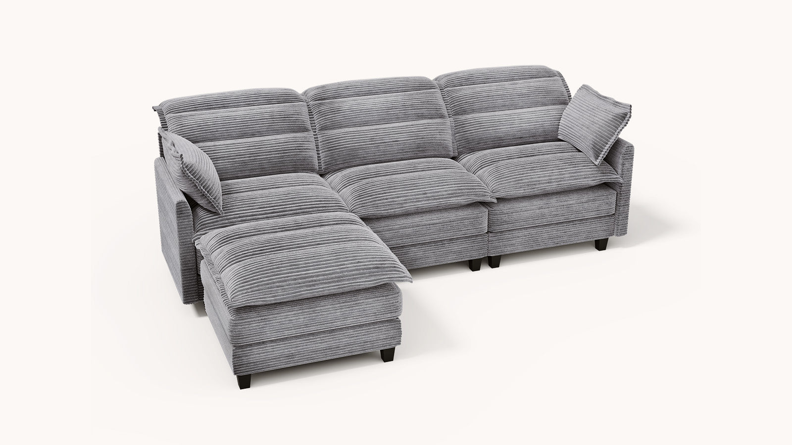 ALEX 4 Seats L Shape Modular Sofa