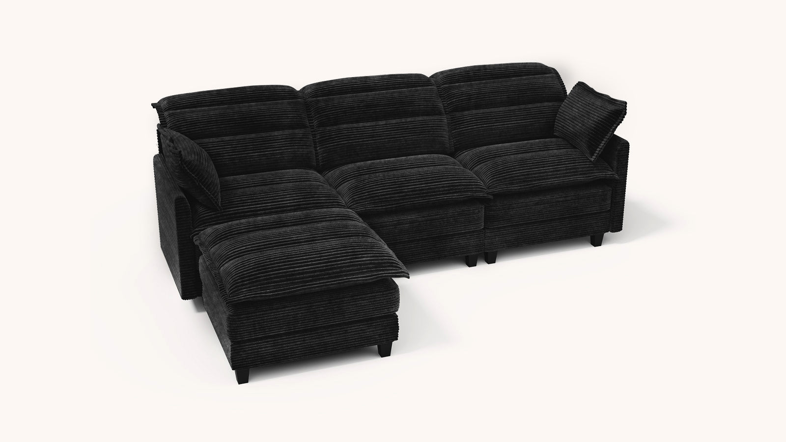 ALEX 4 Seats L Shape Modular Sofa