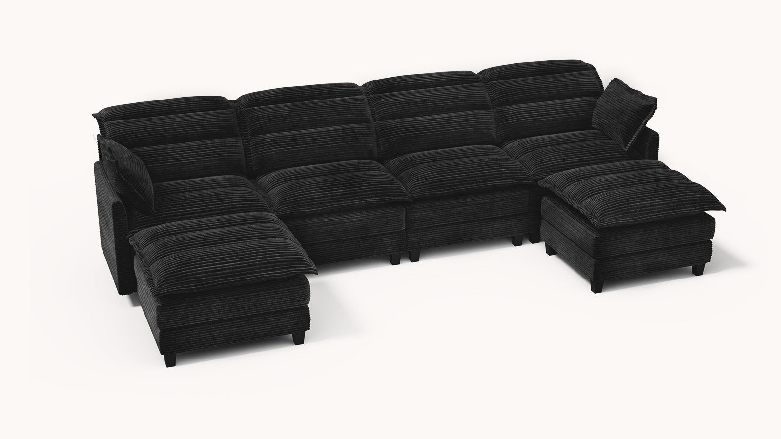ALEX 6 Seats U Shape Modular Sofa