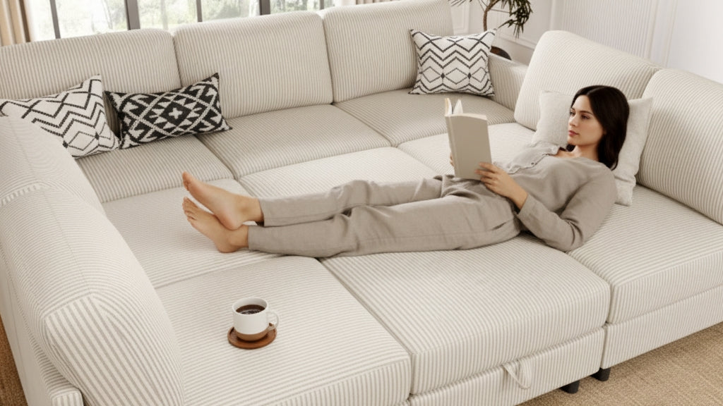 GANDALF 3 Seats Modular Sofa