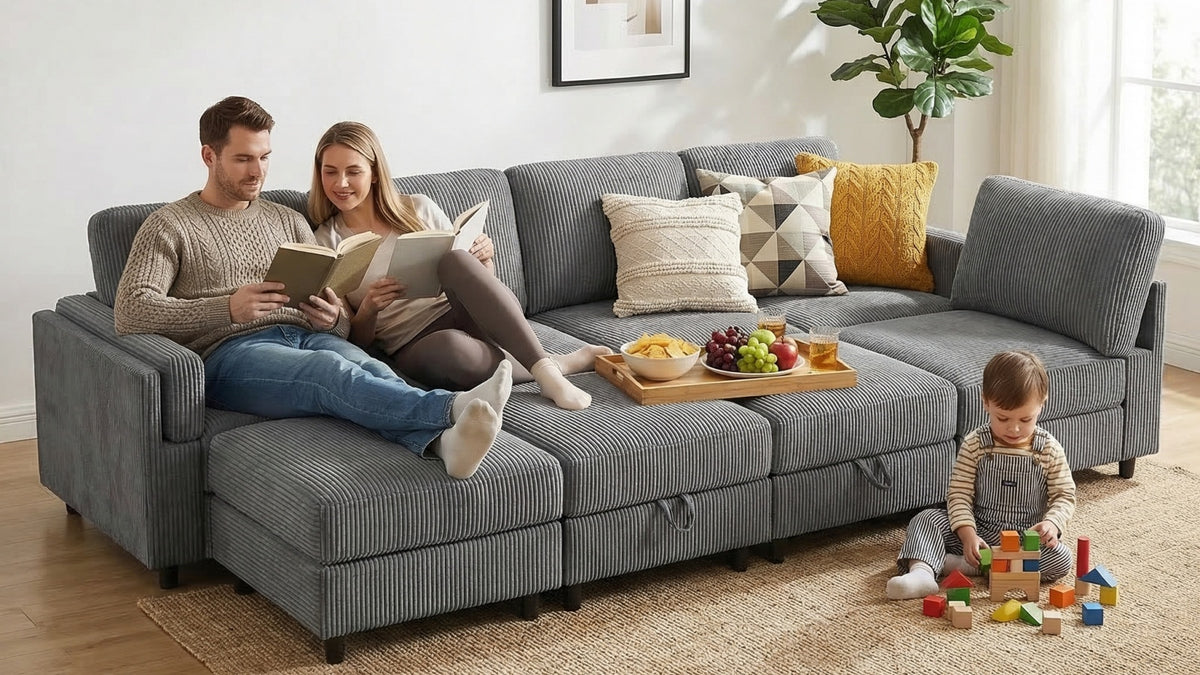GANDALF 3 Seats Modular Sofa