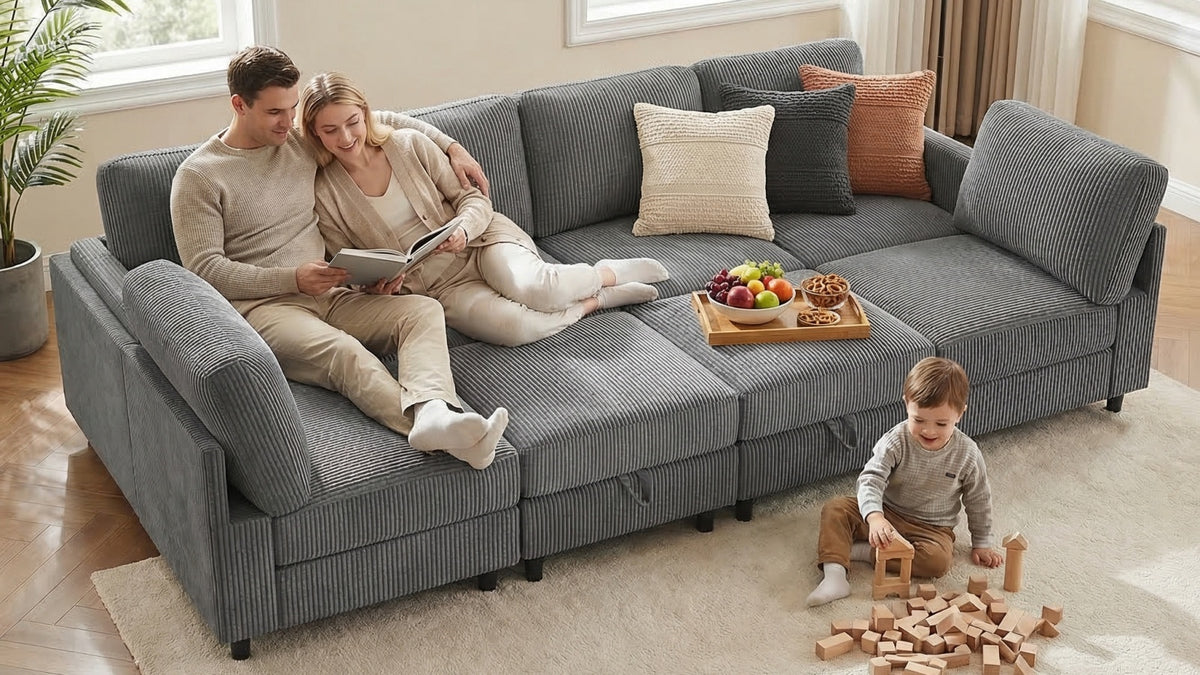 GANDALF 3 Seats Modular Sofa