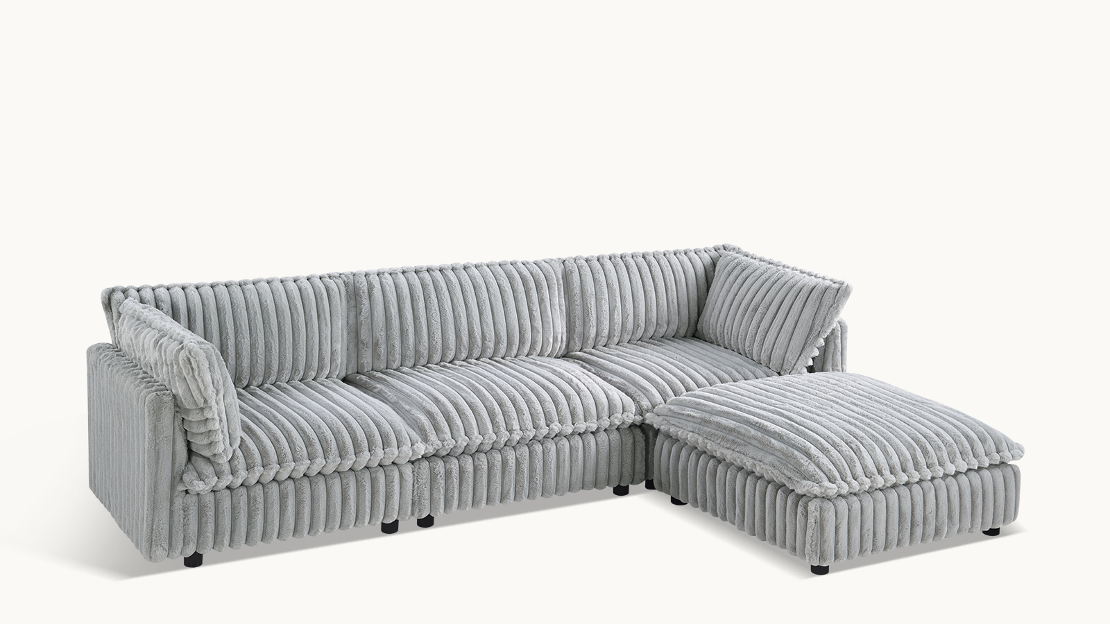 HAWAII PRO 4 Seats L Shape Modular Sofa