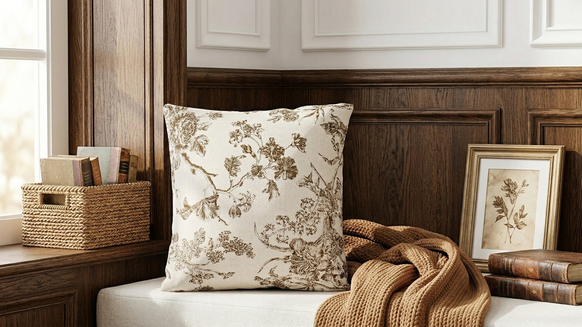 KKL Blossom Grace Throw Pillows