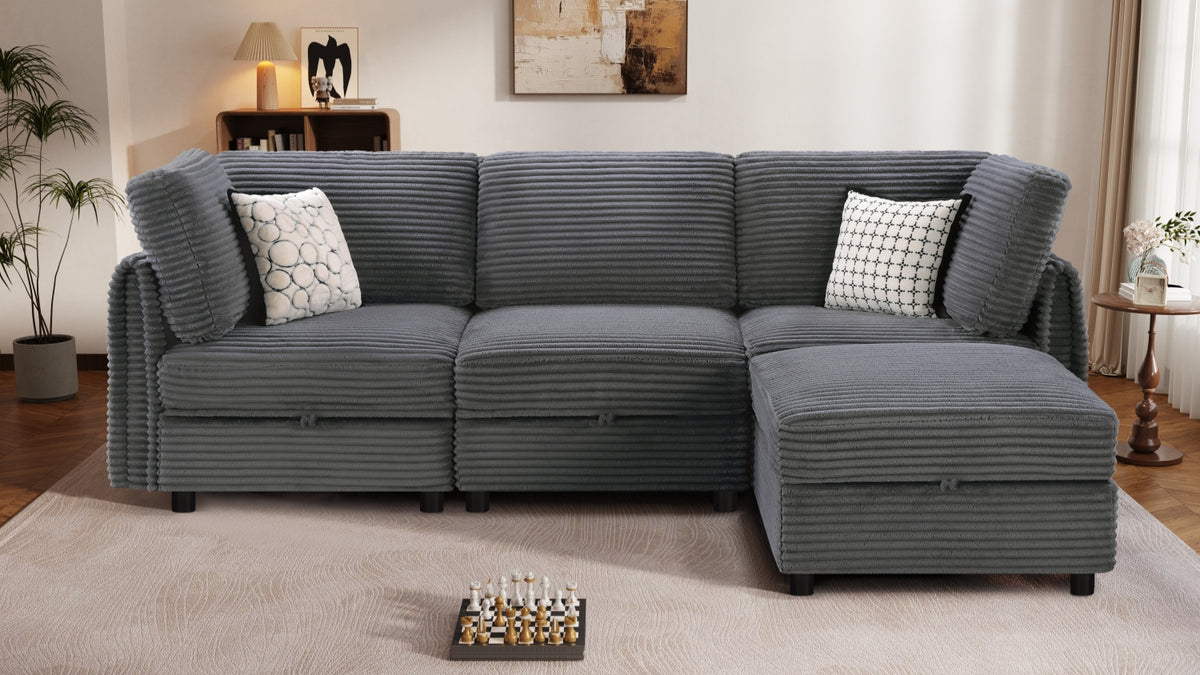 LITTLE HAWAII 4 Seats L Shape Modular Sofa