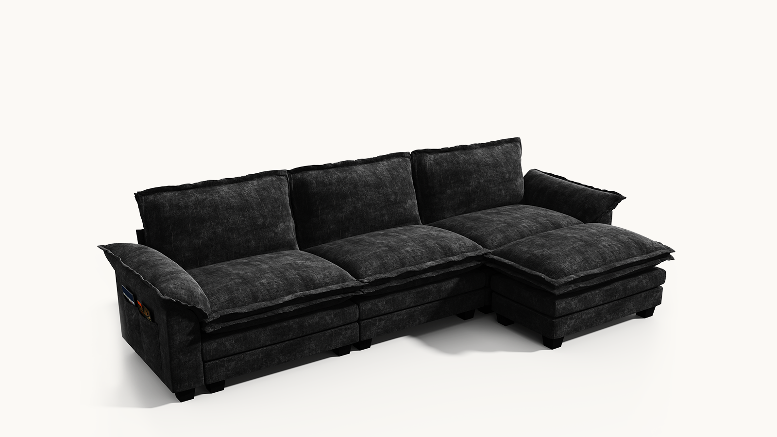 PANDA 4 Seats L Shape Modular Sofa