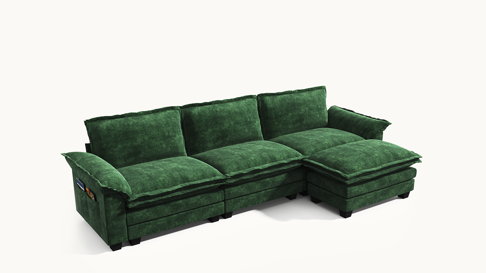 PANDA 4 Seats L Shape Modular Sofa
