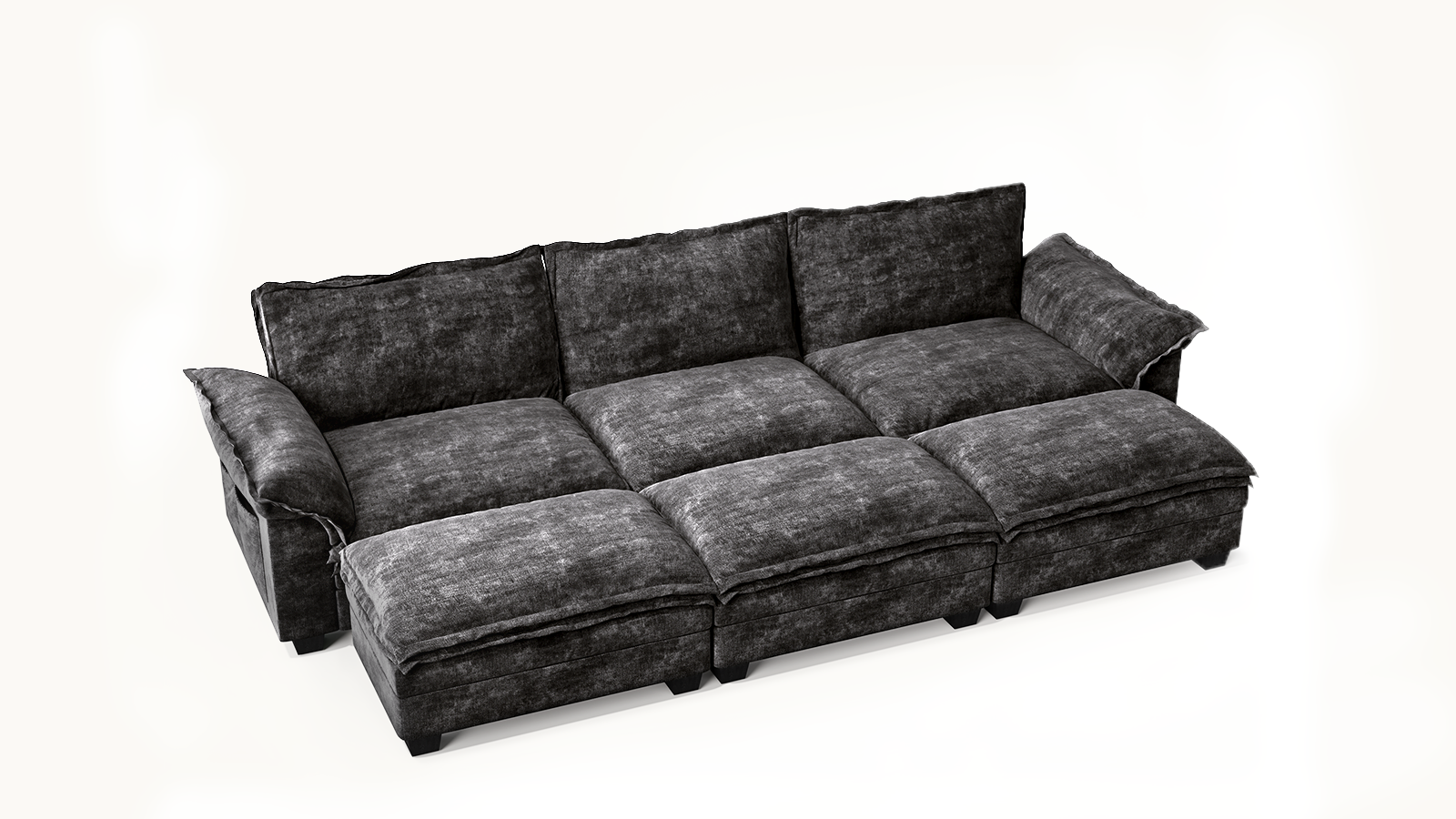 PANDA 6 Seats Sofa Bed Modular Sofa