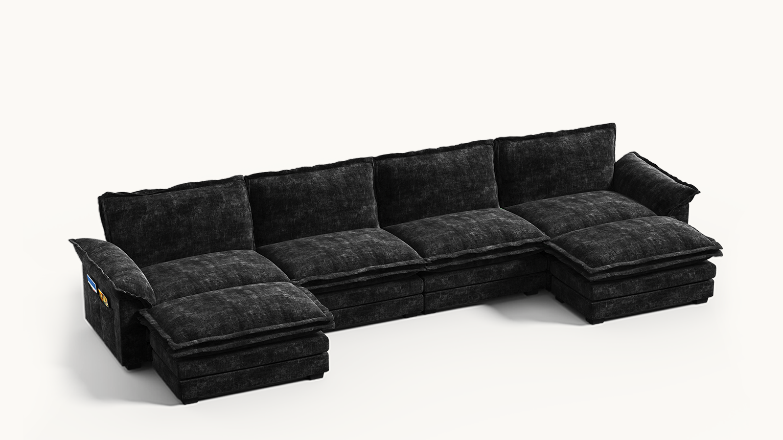 PANDA 6 Seats U Shape Modular Sofa