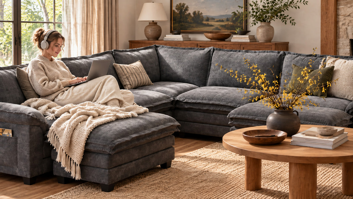 PANDA 2 Seats Modular Sofa