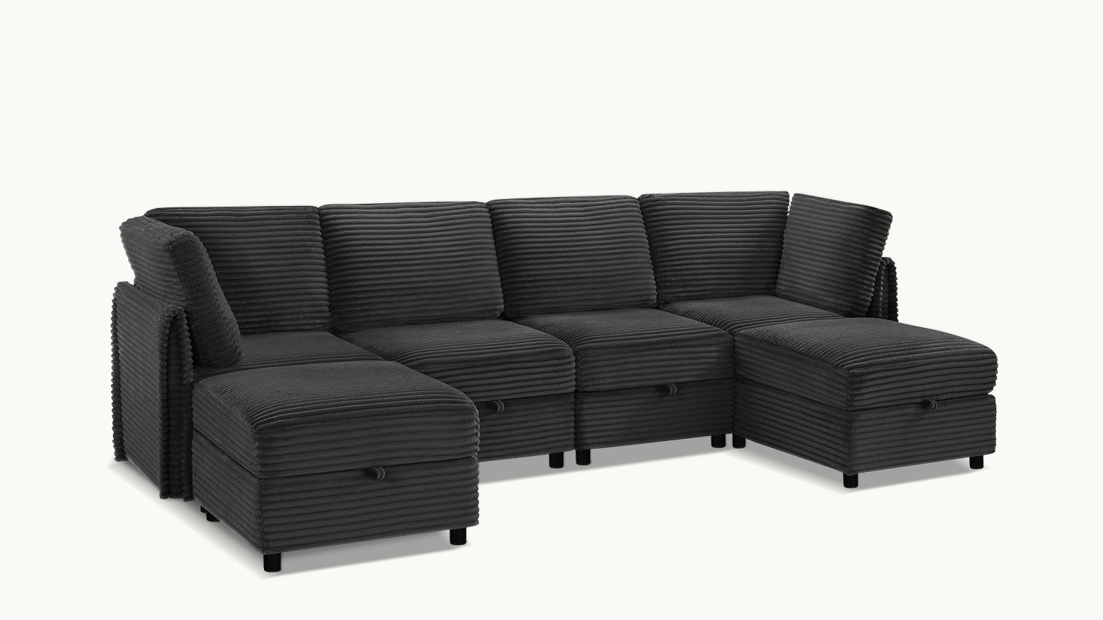 LITTLE HAWAII 6 Seats U Shape Modular Sofa