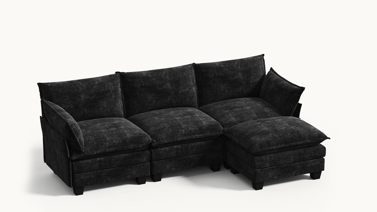 LITTLE PANDA 3 Seats V Shape Modular Sofa