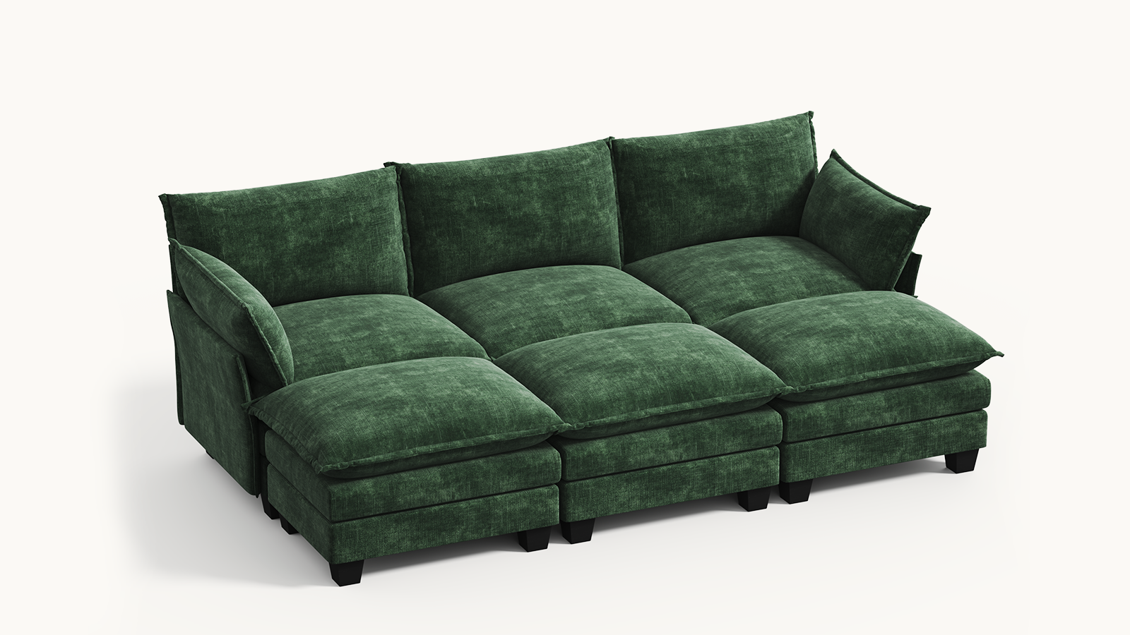LITTLE PANDA 6 Seats Sofa Bed Modular Sofa