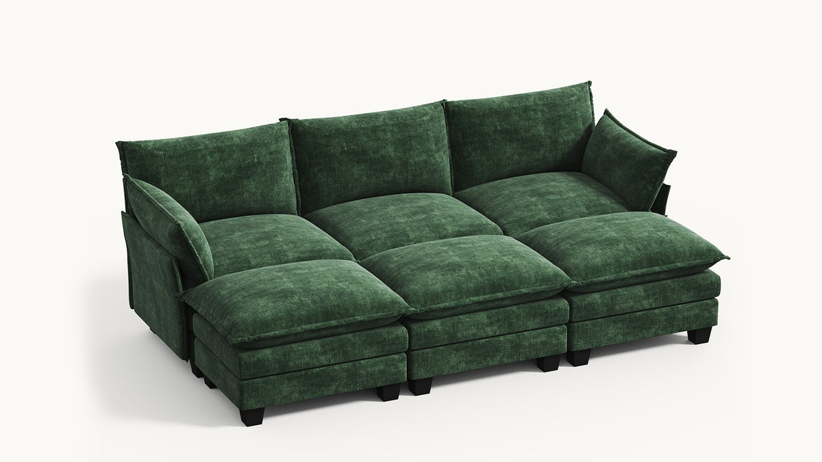 LITTLE PANDA 6 Seats Sofa Bed Modular Sofa