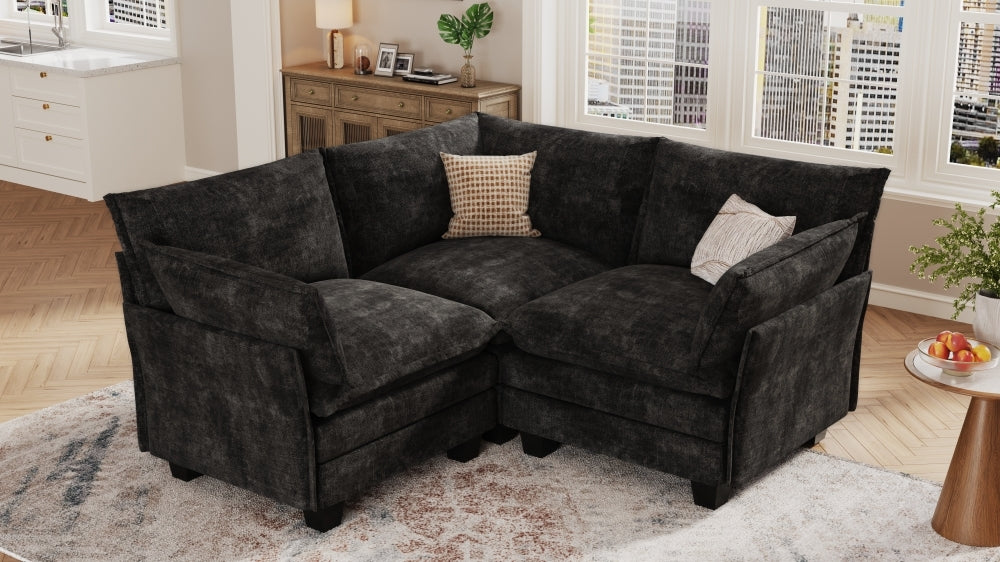 LITTLE PANDA 3 Seats V Shape Modular Sofa