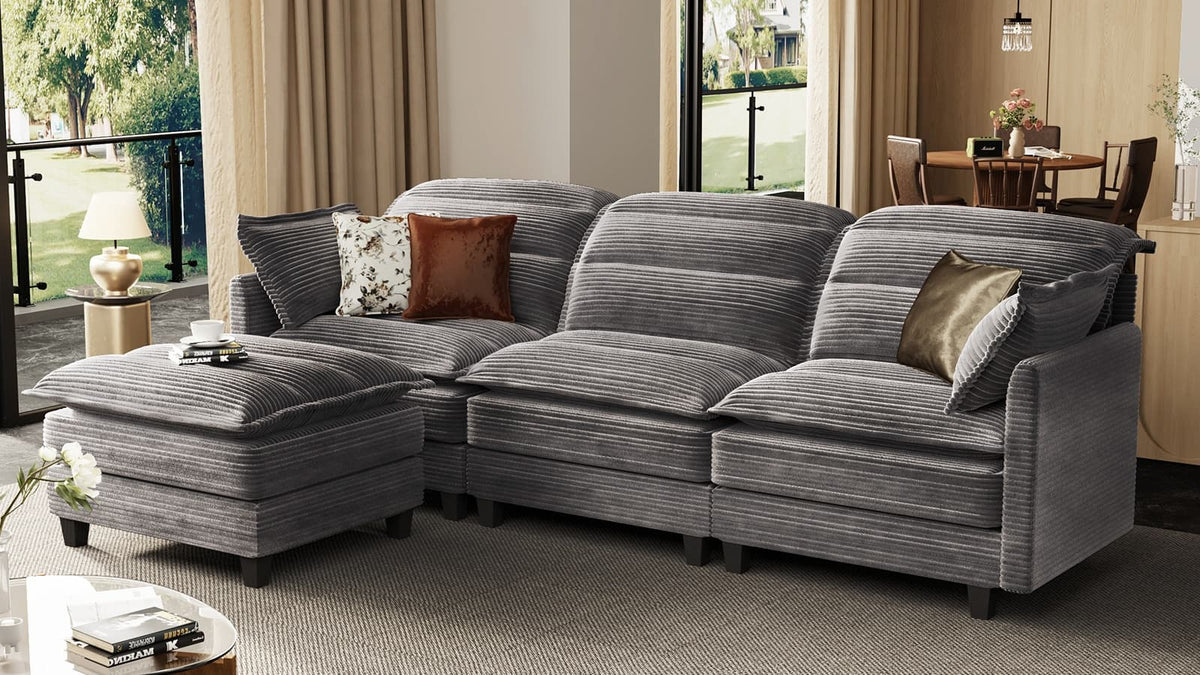 ALEX 6 Seats U Shape Modular Sofa