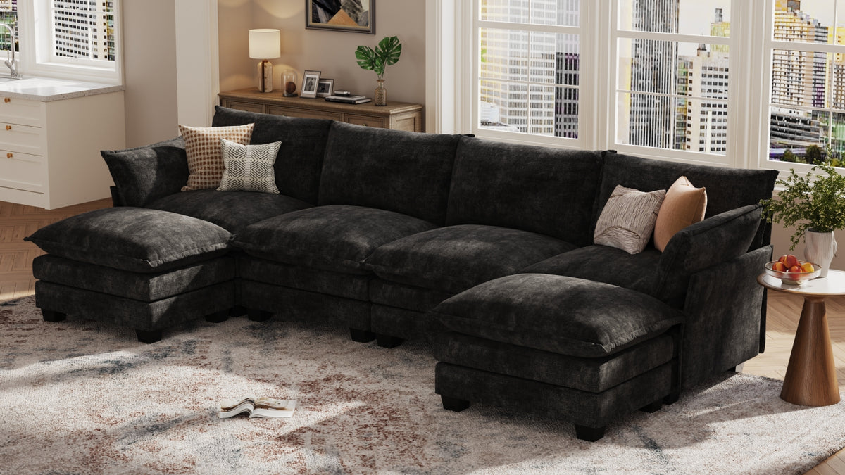 LITTLE PANDA 3 Seats V Shape Modular Sofa
